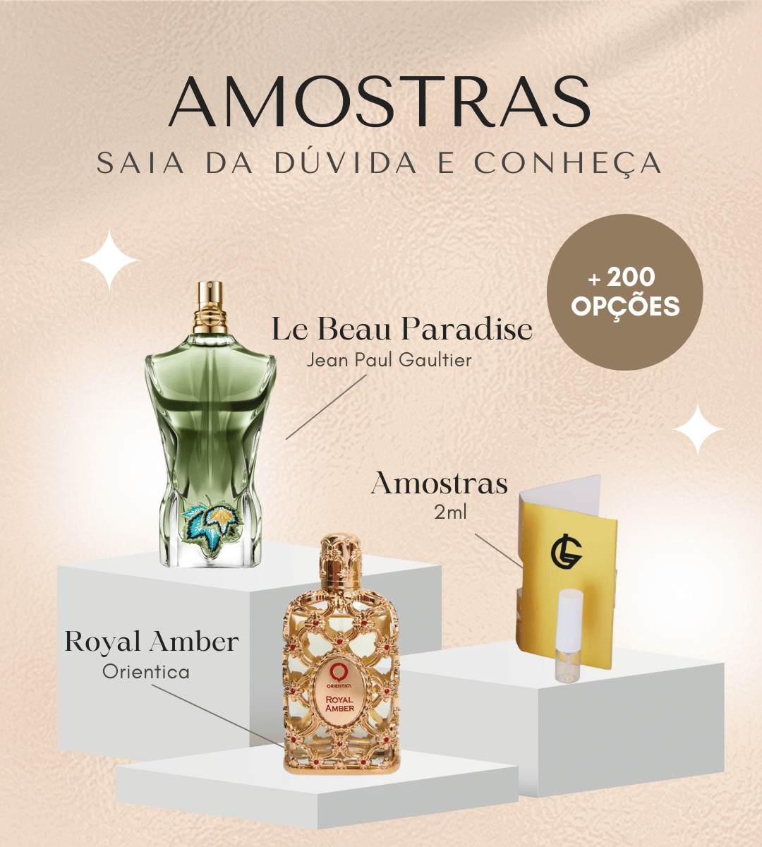 Amostras Perfumes