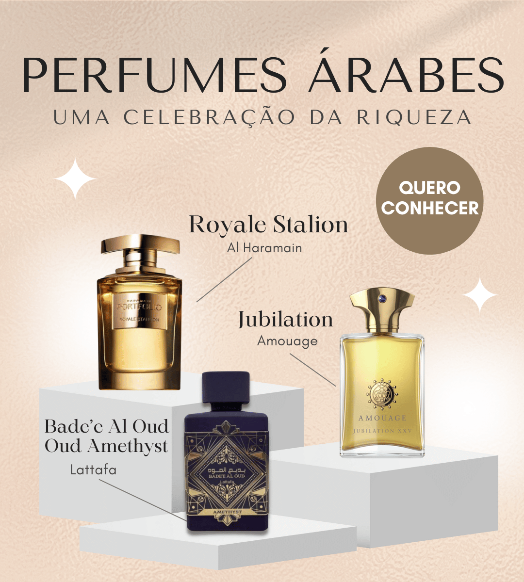 Perfumes Arabes é na G`eL Niche